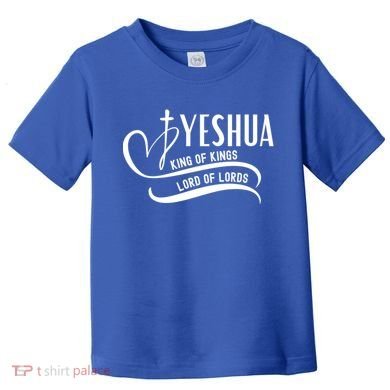 Yeshua Hamashiach The Messianic Messiah Funny Gift Cool Gift Funny Gift Toddler T-Shirt