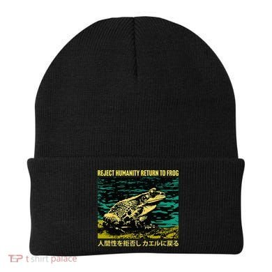 Yeah Here We Go Reject Humanity Return To Frog Japanese Beanie