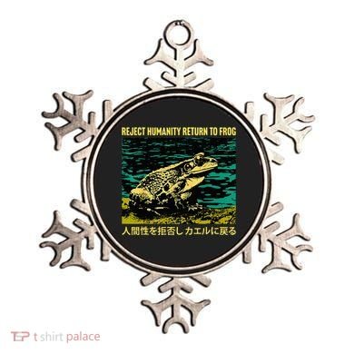 Yeah Here We Go Reject Humanity Return To Frog Japanese Ornament