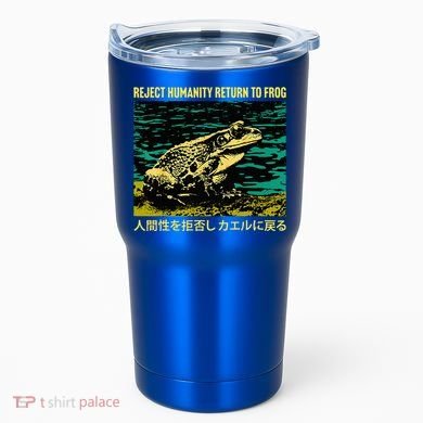 Yeah Here We Go Reject Humanity Return To Frog Japanese Tumbler