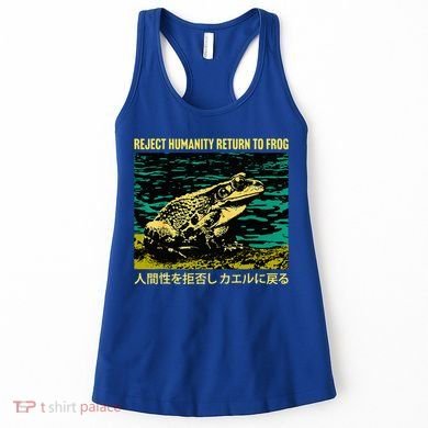 Yeah Here We Go Reject Humanity Return To Frog Japanese Women's Tank Top
