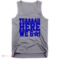 Yeah Here We Go Dallas Football Sport Tank Top thumb 0