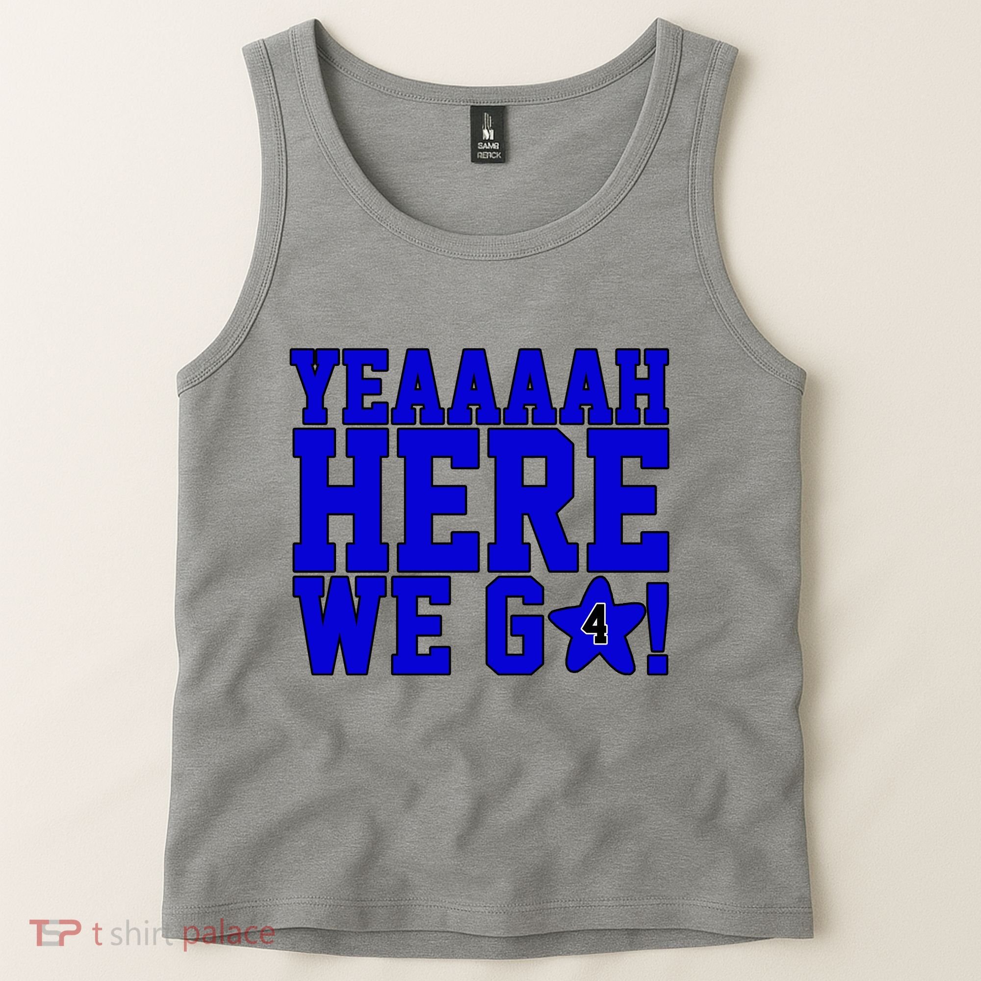 Yeah Here We Go Dallas Football Sport Tank Top