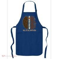 Yes It's All In My Head Multiple Sclerosis Ribbon Brain Gift Apron thumb 0