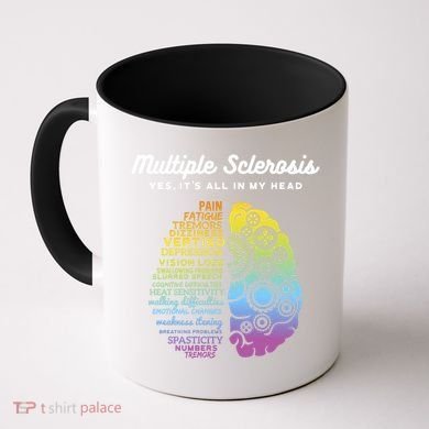 Yes It's All In My Head Multiple Sclerosis Gift Coffee Mug