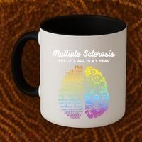 Yes It's All In My Head Multiple Sclerosis Gift Coffee Mug thumb 2