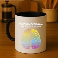 Yes It's All In My Head Multiple Sclerosis Gift Coffee Mug thumb 4