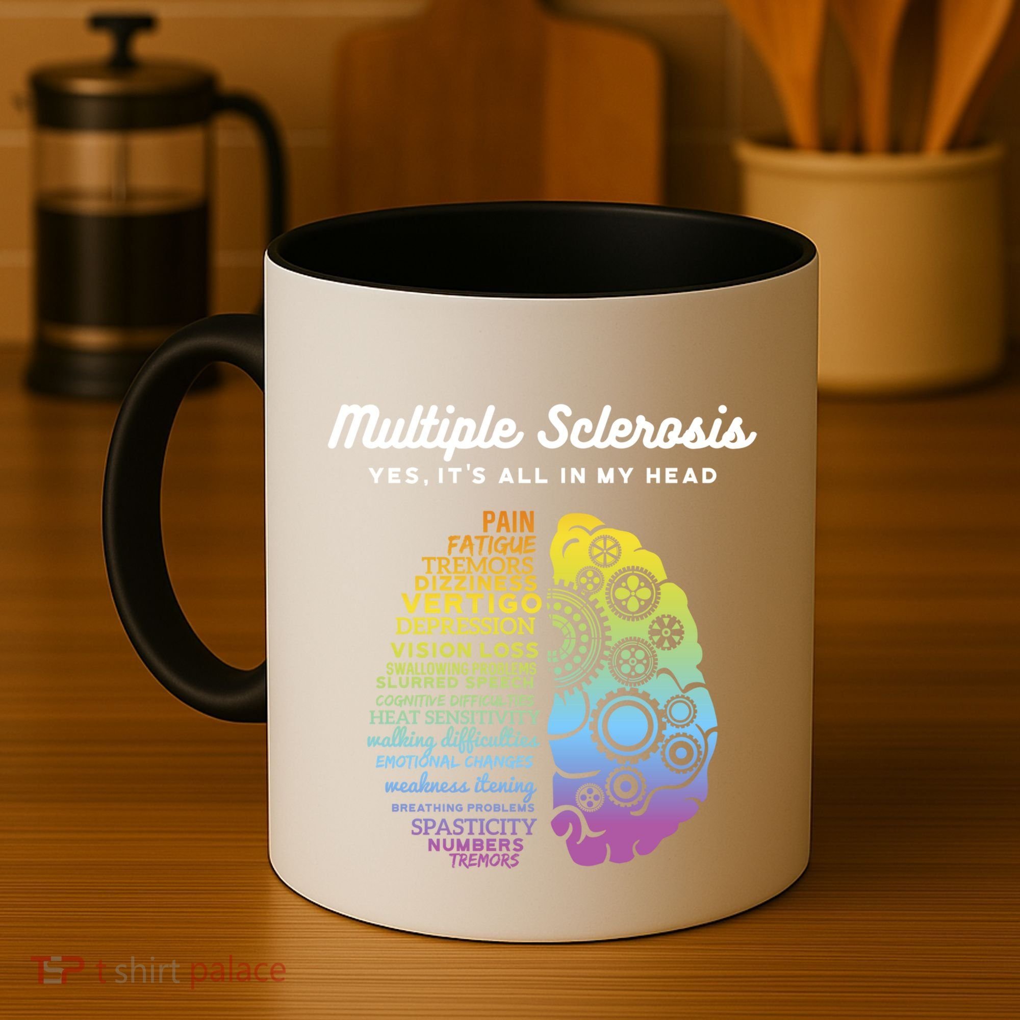 Yes It's All In My Head Multiple Sclerosis Gift Coffee Mug
