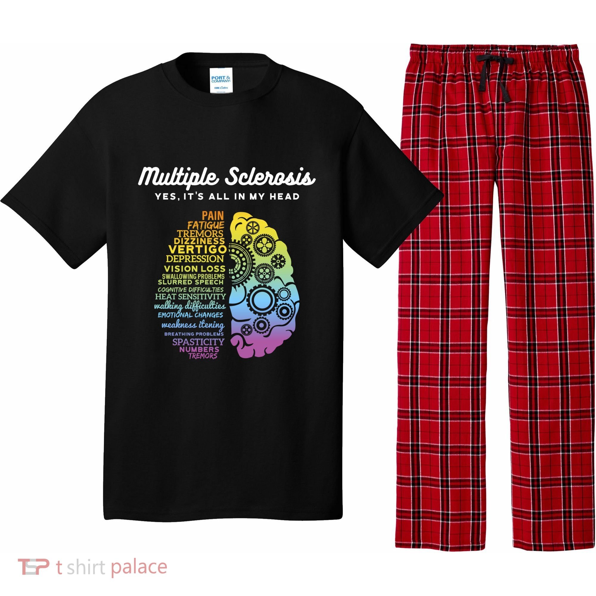 Yes It's All In My Head Multiple Sclerosis Gift Pajama Set