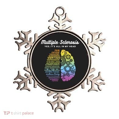 Yes It's All In My Head Multiple Sclerosis Gift Ornament