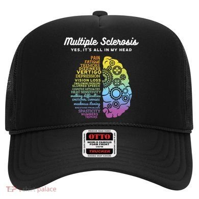Yes It's All In My Head Multiple Sclerosis Gift Hat