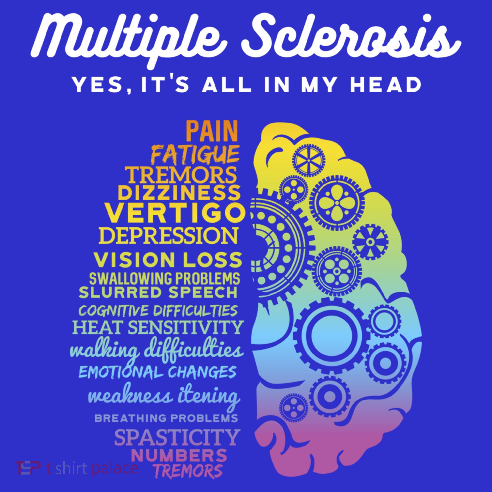 Yes It's All In My Head Multiple Sclerosis Gift Women's Tank Top