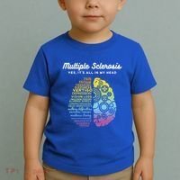 Yes It's All In My Head Multiple Sclerosis Gift Toddler T-Shirt thumb 2