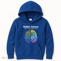 Yes It's All In My Head Multiple Sclerosis Gift Kids Hoodie thumb 0