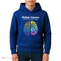 Yes It's All In My Head Multiple Sclerosis Gift Kids Hoodie thumb 4