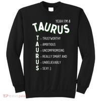 Yeah I'm a Taurus Zodiac Sweatshirt thumb 0