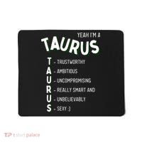 Yeah I'm a Taurus Zodiac Mousepad thumb 0