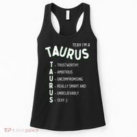 Yeah I'm a Taurus Zodiac Women's Tank Top thumb 0