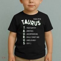 Yeah I'm a Taurus Zodiac Toddler T-Shirt thumb 2