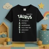 Yeah I'm a Taurus Zodiac Toddler T-Shirt thumb 3