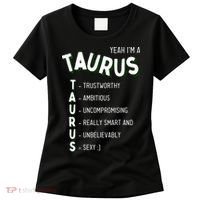 Yeah I'm a Taurus Zodiac Women's T-Shirt thumb 0