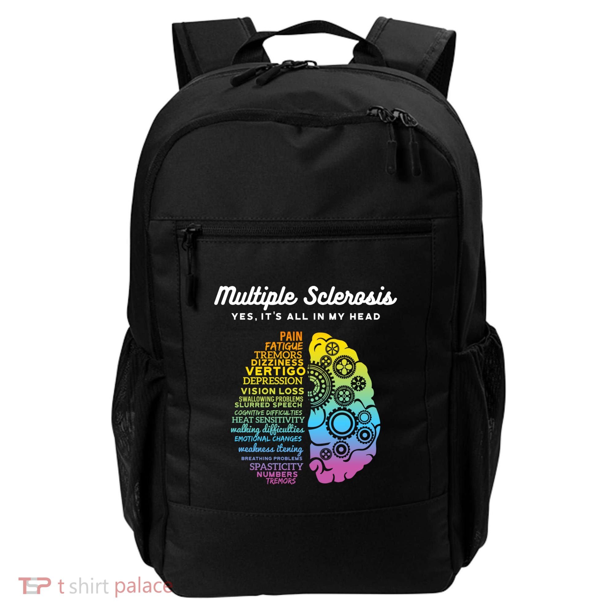 Yes It's All In My Head Multiple Sclerosis Cute Gift Ms Cute Gift Cool Gift Backpack