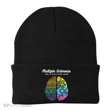 Yes It's All In My Head Multiple Sclerosis Cute Gift Ms Cute Gift Cool Gift Beanie