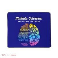 Yes It's All In My Head Multiple Sclerosis Cute Gift Ms Cute Gift Cool Gift Mousepad thumb 0