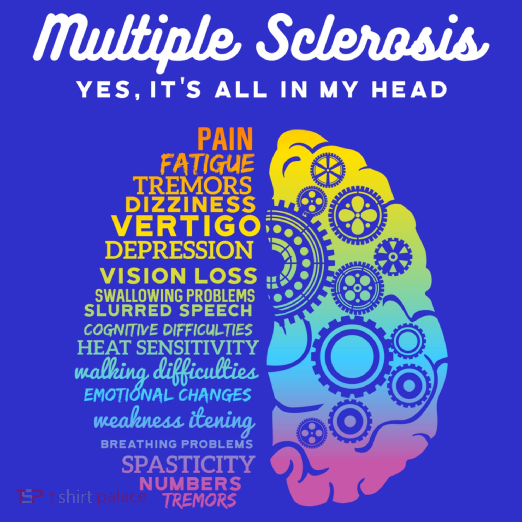 Yes It's All In My Head Multiple Sclerosis Cute Gift Ms Cute Gift Cool Gift Women's Tank Top