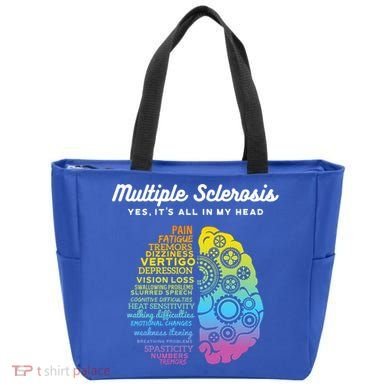 Yes It's All In My Head Multiple Sclerosis Cute Gift Ms Cute Gift Cool Gift Tote Bag