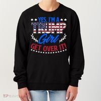 Yes IM A Trump Election Support Trump President Gift Women's Sweatshirt thumb 0