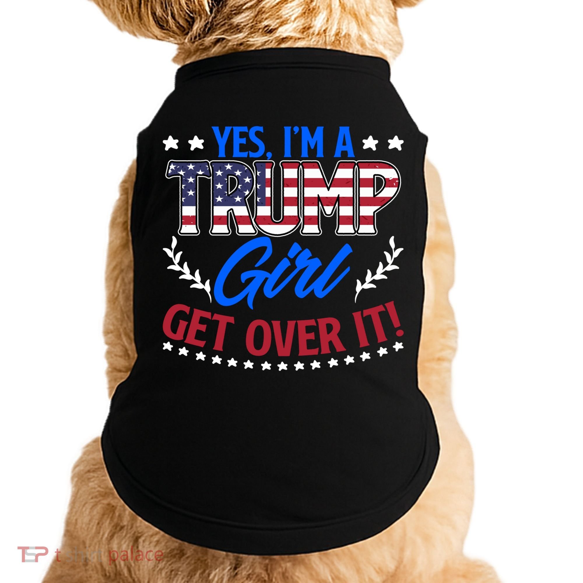 Yes IM A Trump Election Support Trump President Gift Doggie Tank