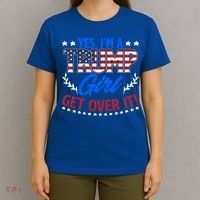 Yes IM A Trump Election Support Trump President Gift T-Shirt thumb 4