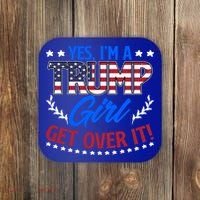 Yes IM A Trump Election Support Trump President Gift Coaster thumb 0
