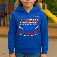 Yes IM A Trump Election Support Trump President Gift Kids Hoodie thumb 3