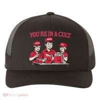 You're In A Cult  Yupoong Adult 5-Panel Trucker Hat thumb 0