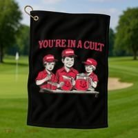 You're In A Cult  Golf Towel thumb 1