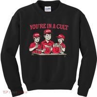 You're In A Cult  Kids Sweatshirt thumb 0