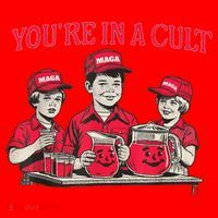 You're In A Cult  Santa Hat thumb 1