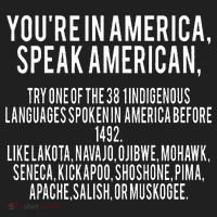 Youre In America Speak American Beanie thumb 2