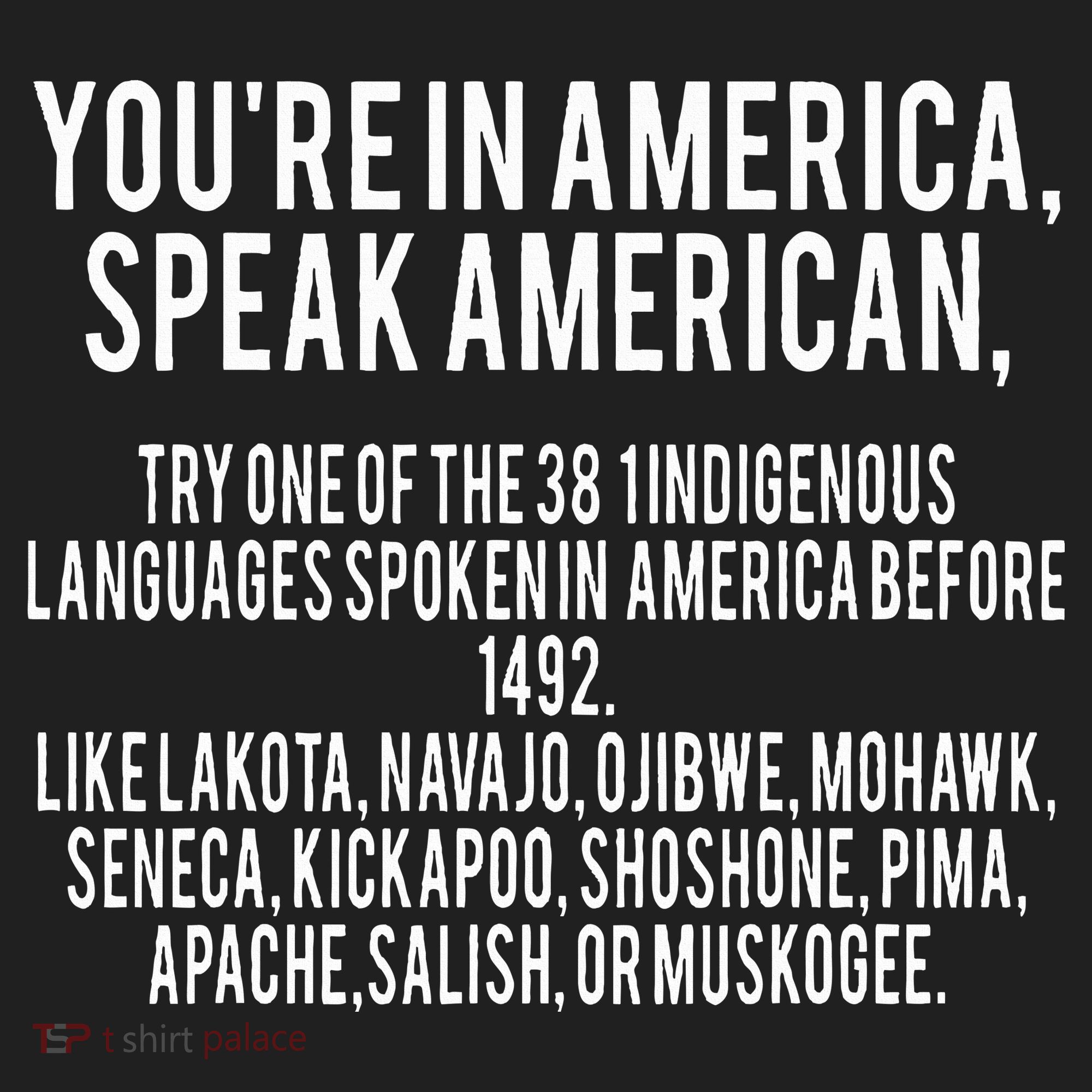 Youre In America Speak American Hat