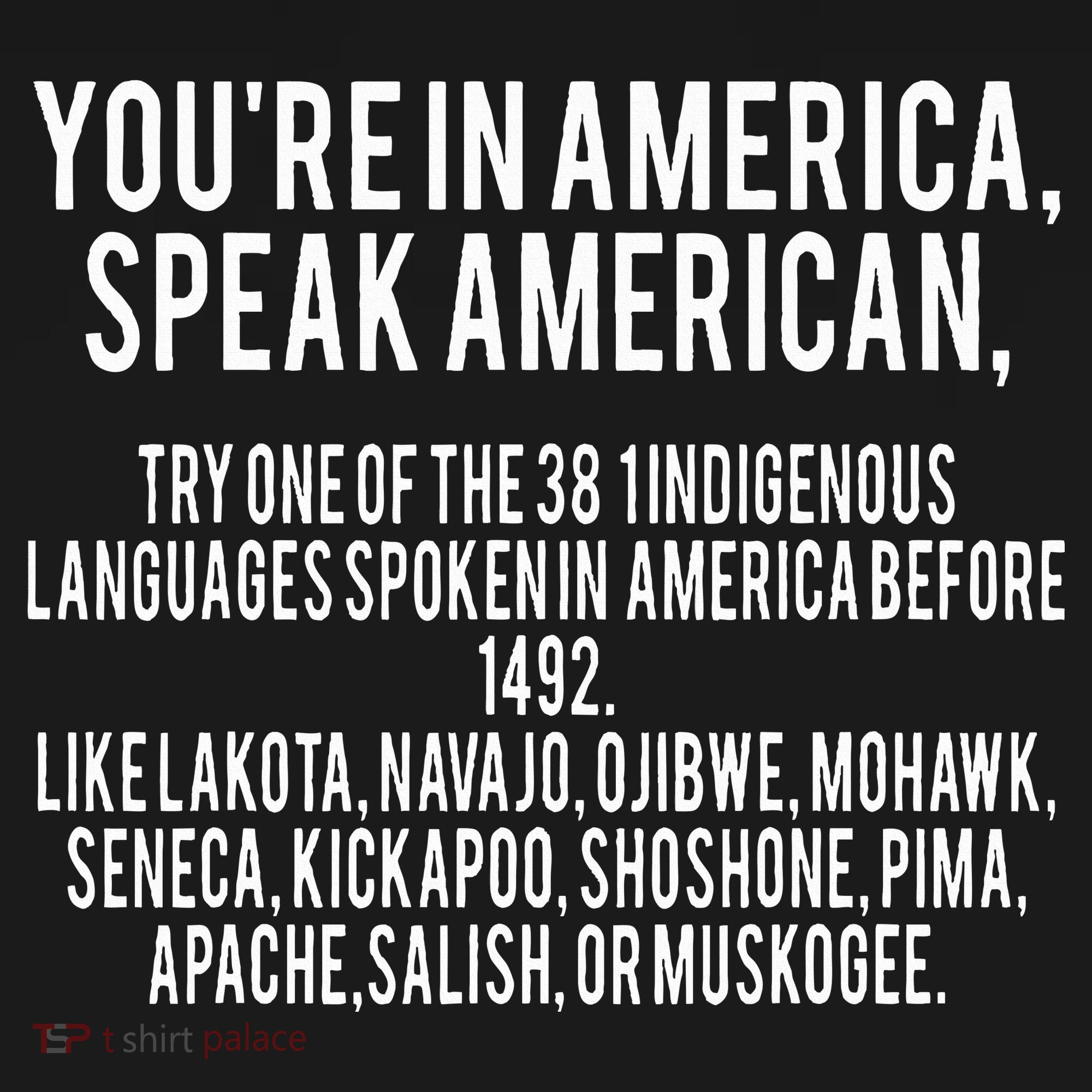 Youre In America Speak American Kids Sweatshirt