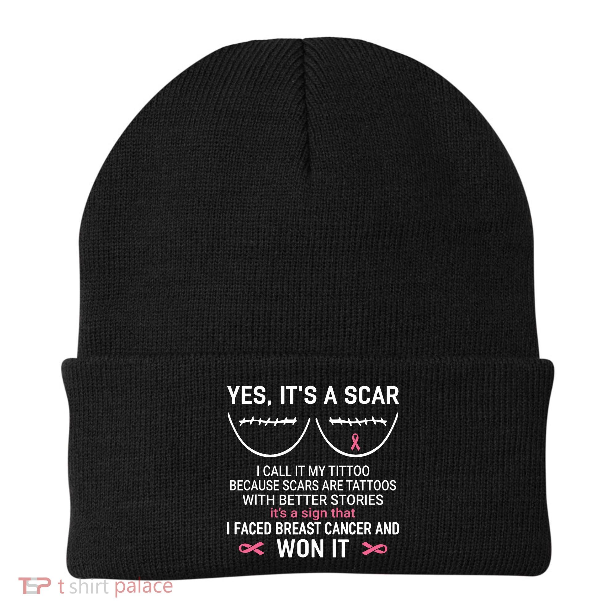 Yes ItS A Scar I Call It My Tittoo Beanie