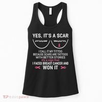 Yes ItS A Scar I Call It My Tittoo Women's Tank Top thumb 0