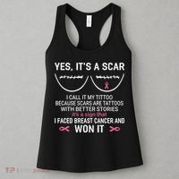 Yes ItS A Scar I Call It My Tittoo Women's Tank Top thumb 3