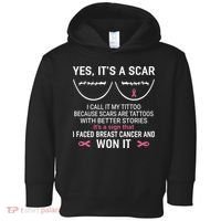Yes ItS A Scar I Call It My Tittoo Toddler Hoodie thumb 0
