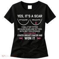 Yes ItS A Scar I Call It My Tittoo Women's T-Shirt thumb 0