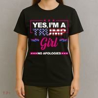 Yes Im A Trump Girl No Apologies 2024 Election T-Shirt thumb 4