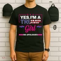 Yes Im A Trump Girl No Apologies 2024 Election T-Shirt thumb 6