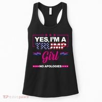 Yes Im A Trump Girl No Apologies 2024 Election Women's Tank Top thumb 0